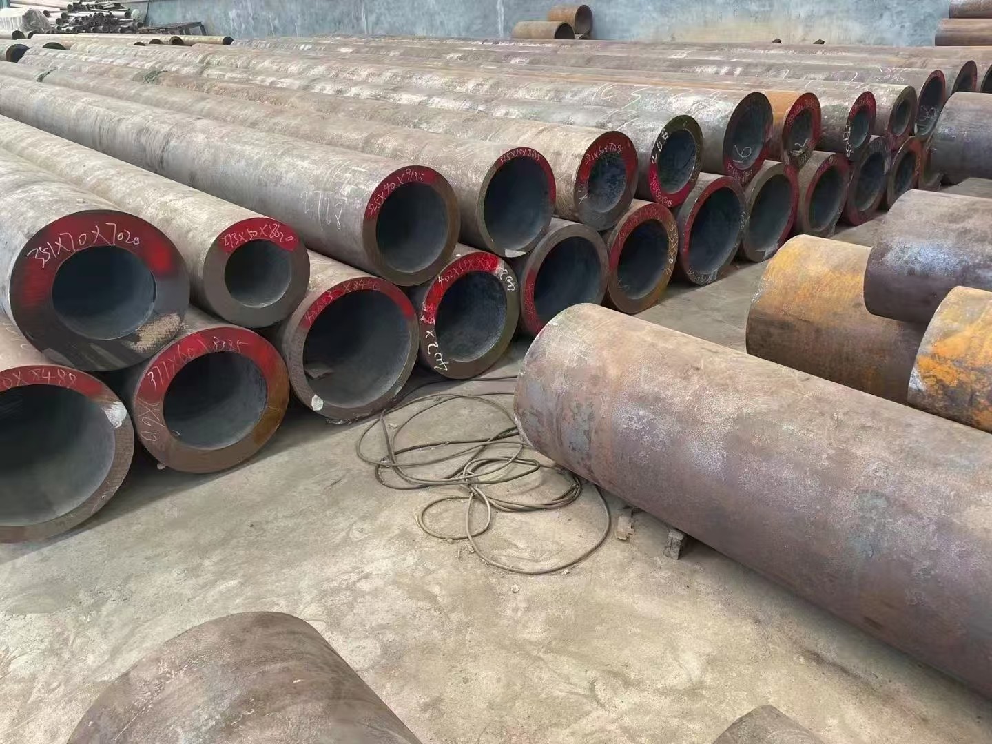 图木舒克市无缝钢管切割定尺切割加工不锈钢方矩管 - 价格